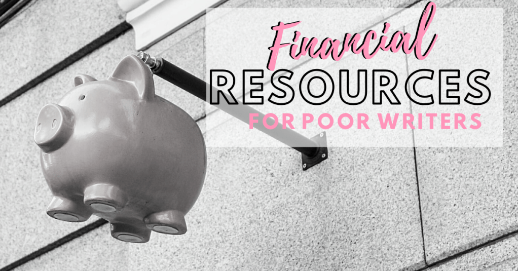 Financial resources for writers heading
